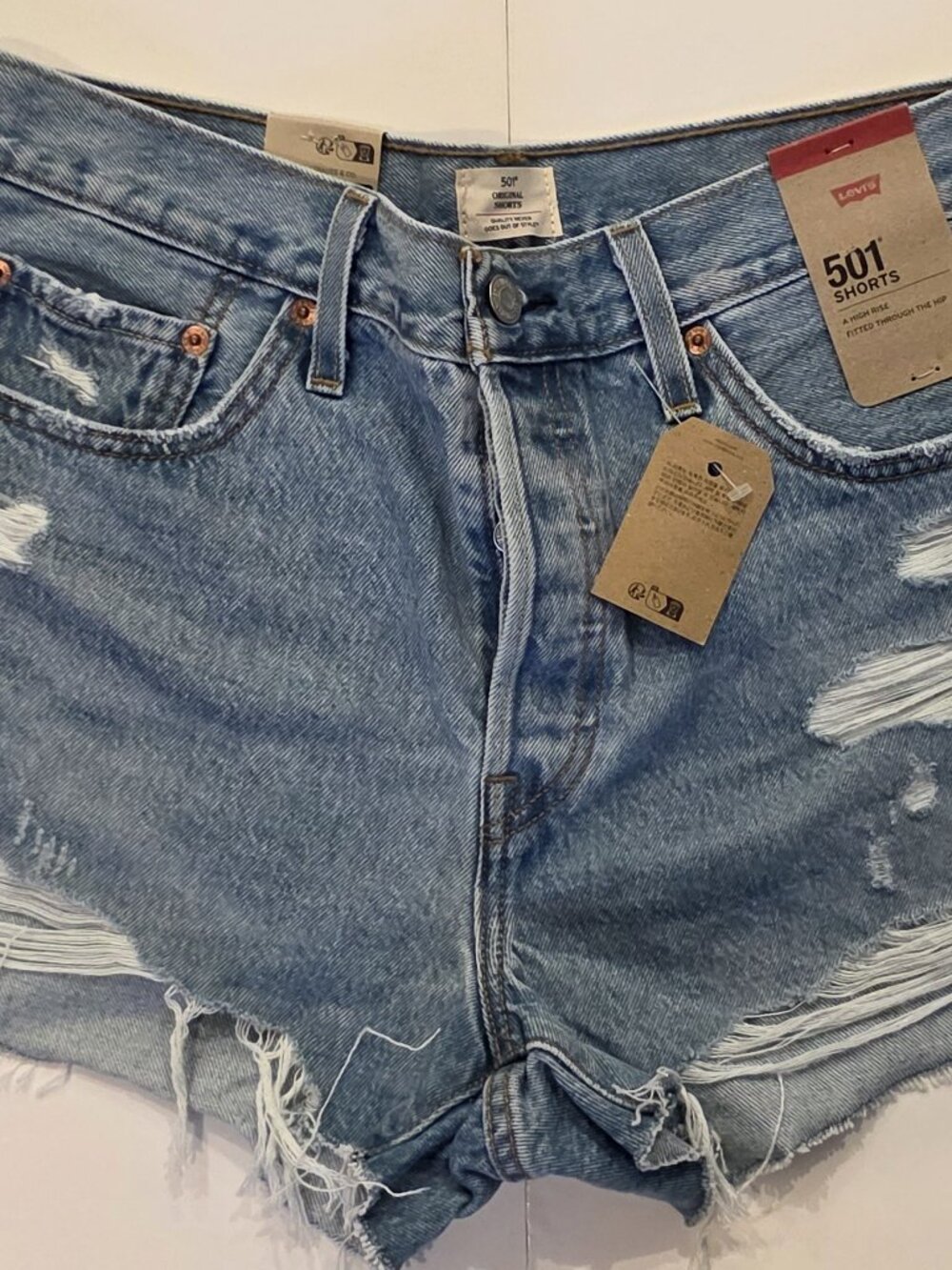 Levi’s 501 Original Fit High-Rise Shorts